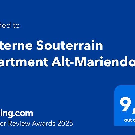 4 Sterne Souterrain Apartment Alt-Mariendorf ベルリン エクステリア 写真